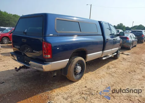 2004 Dodge Ram 2500 St из США, поврежденный, VIN 3D7KU28C84G138304